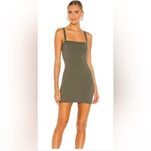 Lovers + Friends Bradian Dress  Olive Green size Small